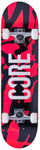 CORE C2 Stamp skateboard compleet red splat